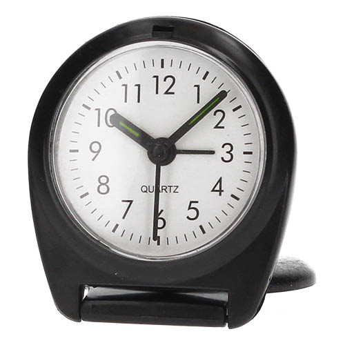 Relógio despertador analógico de bolso/mesa