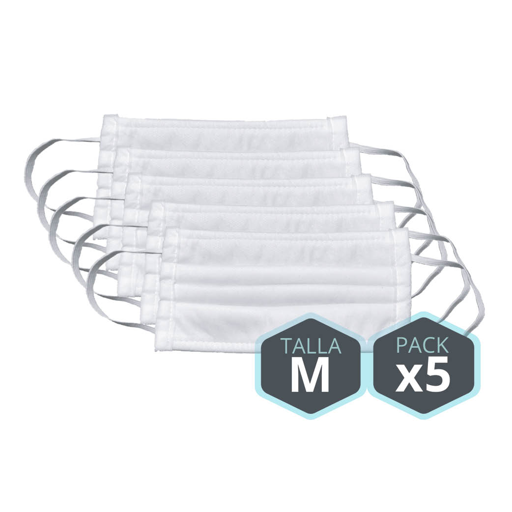 5pcs pack washable child hygienic mask size M