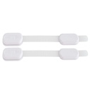 Pack of 3 adjustable safety closures for doors