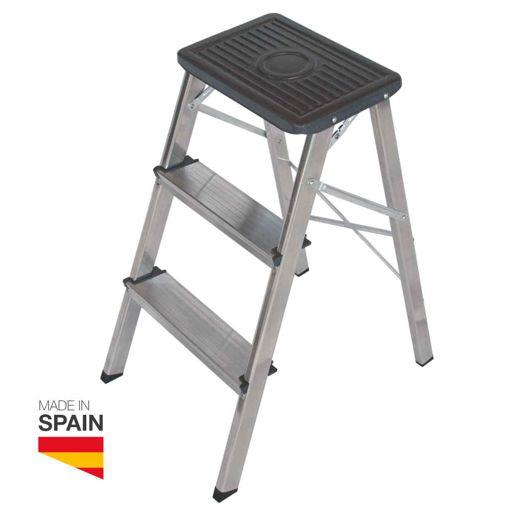 3 step aluminum stool Max. 150KG