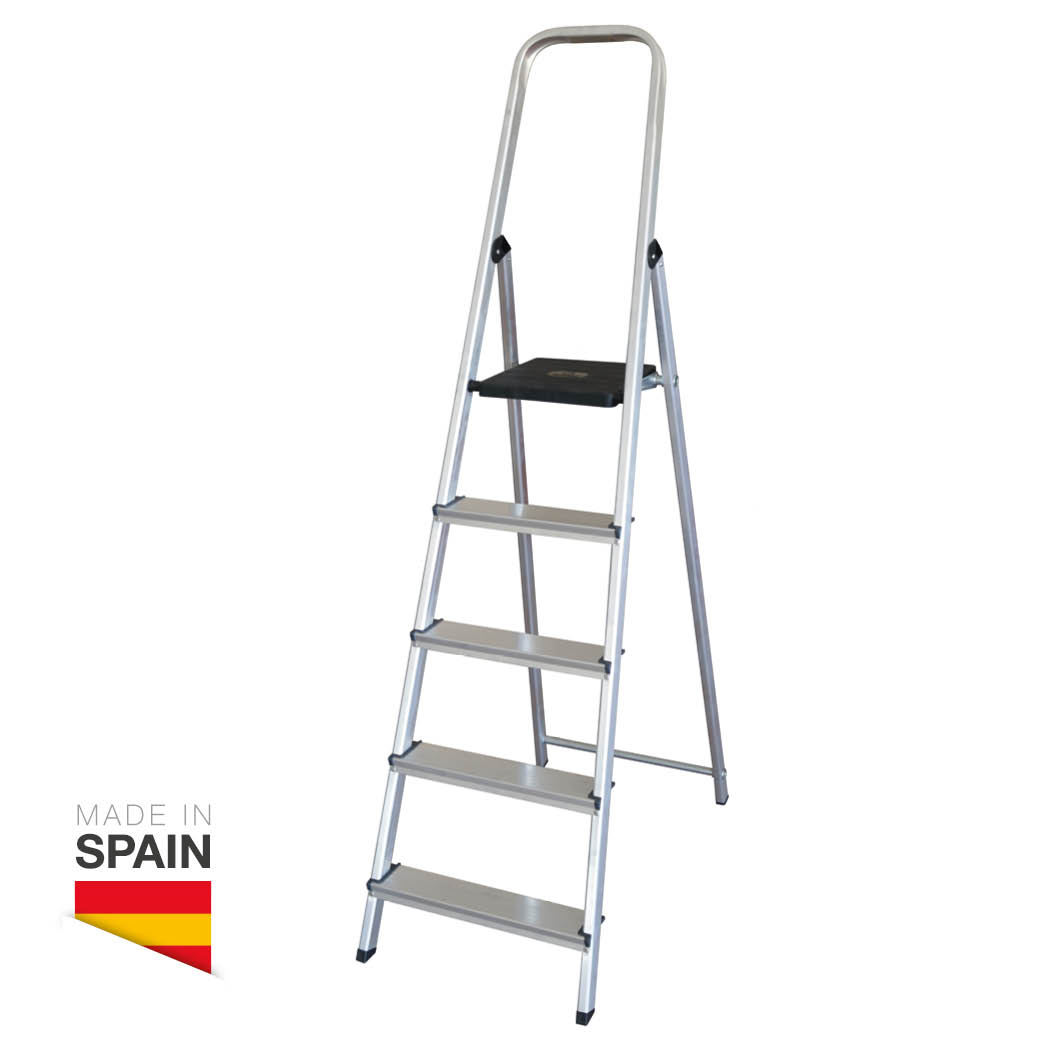 5 step aluminum ladder Max. 150KG