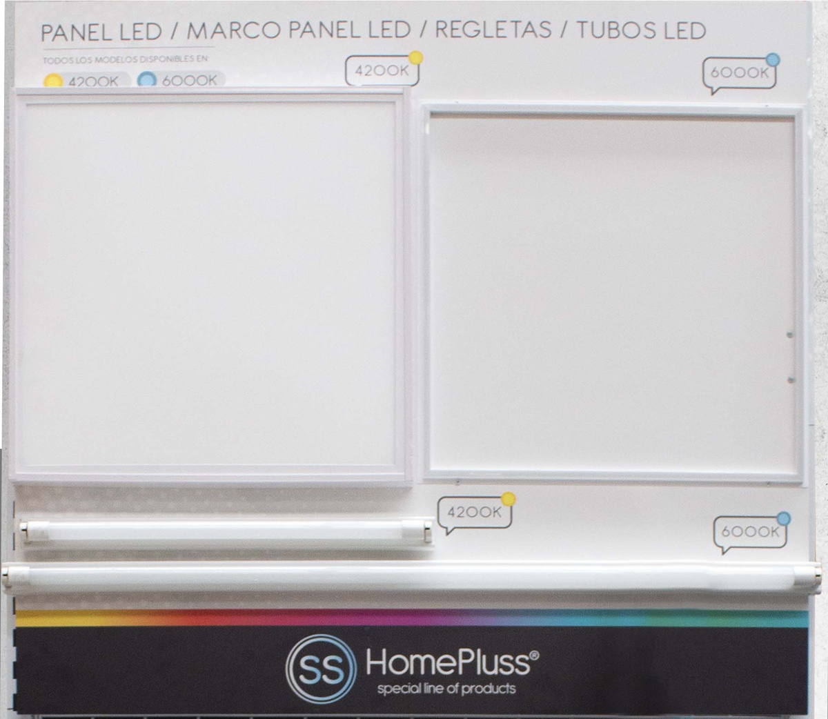 Panel light poster