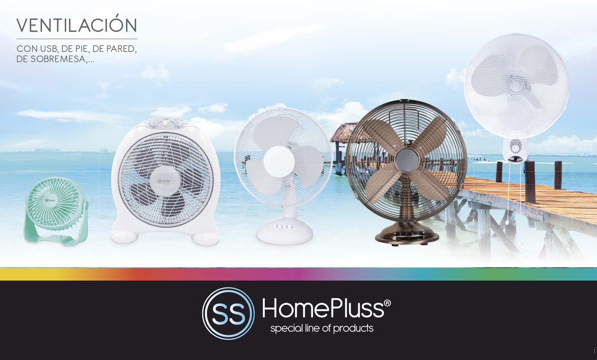 Desk / wall fans poster