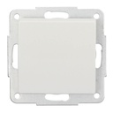 Bouton-poussoir à encastrer Gamma Blanc