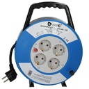 Cable Reel with hanger 4 Socket Extension (3x1.5mm) 15M