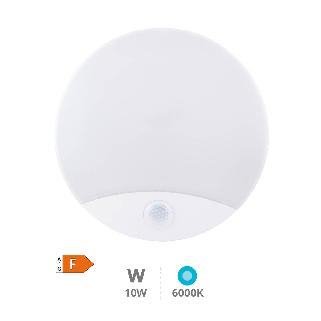 Wall infrared LED sensor lamp 10W 6000K IP44