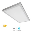 [203405006] Menia LED surface panel rectangular 24W 6000K Niquel