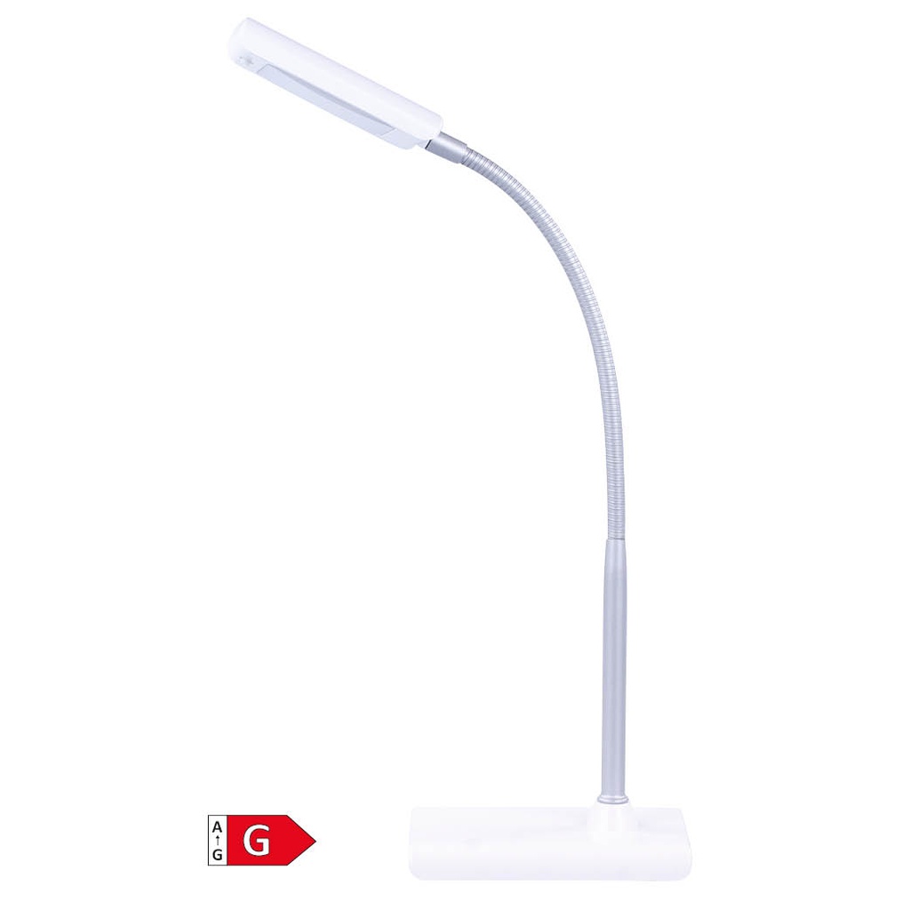 Candeeiro de secretária LED Susua 6W Branco