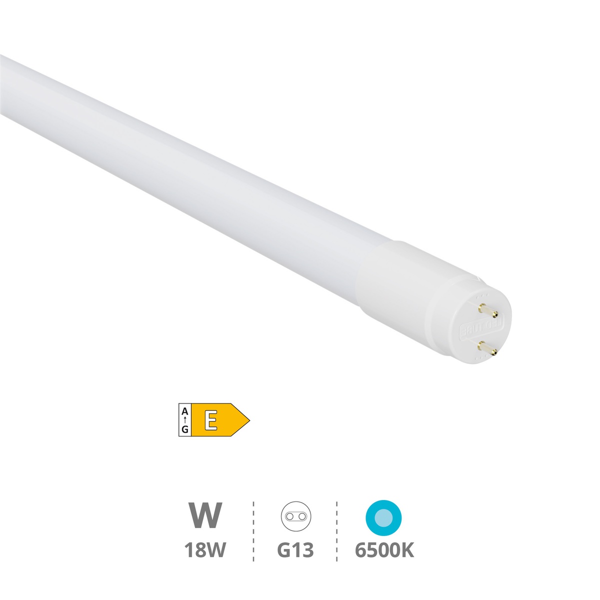 T8 LED tube 18W G13 6500K 120cms