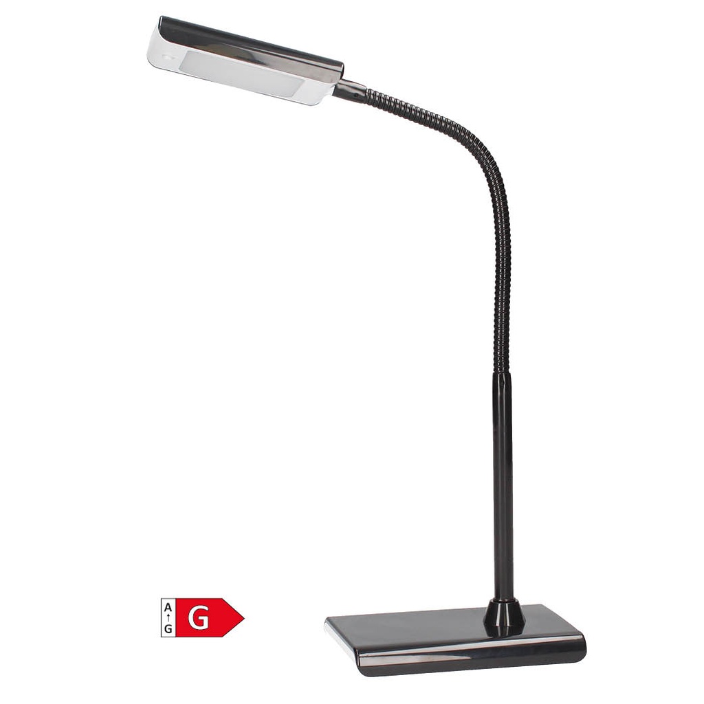 Candeeiro de secretária LED Susua 6W Preto