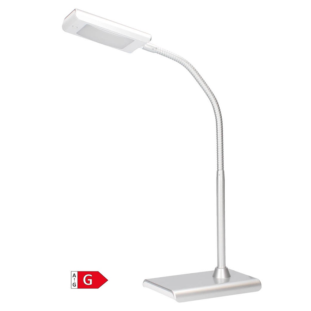 Candeeiro de secretária LED Susua 6W Cinza