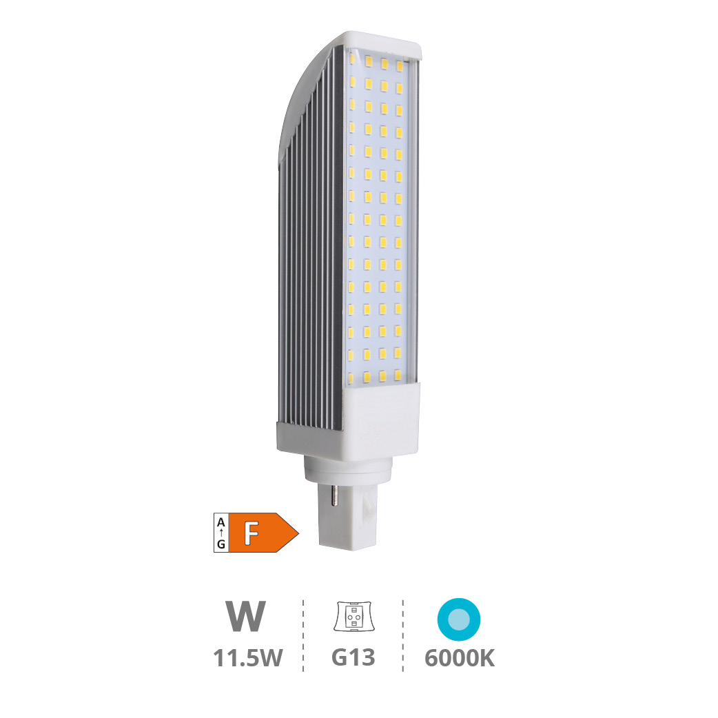 PL LED bulb 11,4W G24 6500K