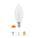 C37 LED bulb 5W E14 3000K