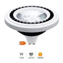 Lámpara LED COB 12W AR111 GU10 3000K