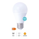 A60 Night sensor LED bulb 9W E27 3000K
