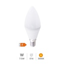 [200695009] C37 LED bulb 7,5W E14 3000K