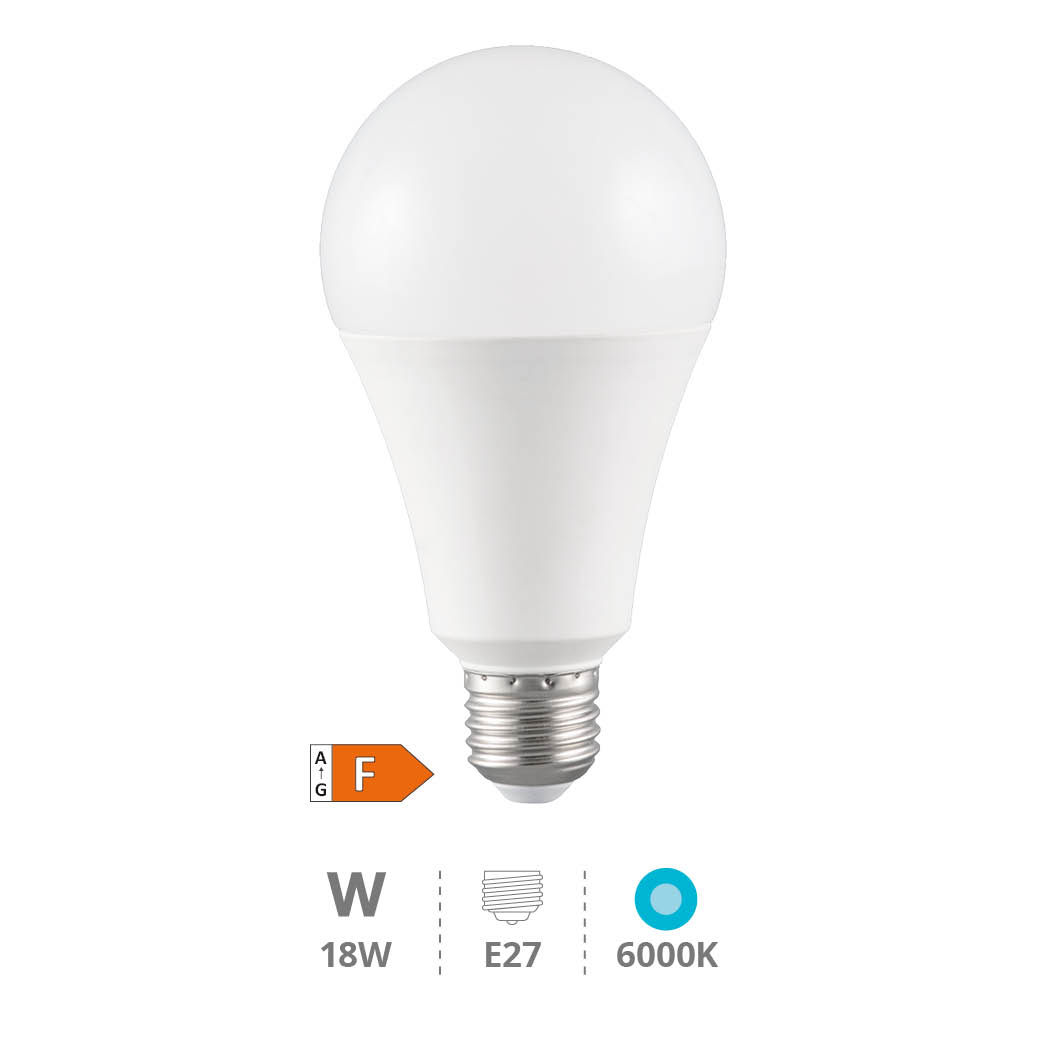 A65 LED bulb 18W E27 6000K