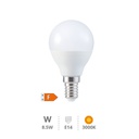 [200690042] Ampoule LED sphérique 8,5W E14 3000K