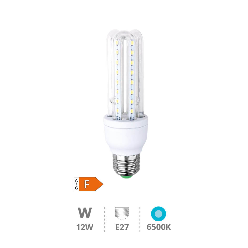 3U LED lamp 12W E27 6000K
