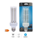 4U LED bulb 15W E27 6000K 6pcs/box
