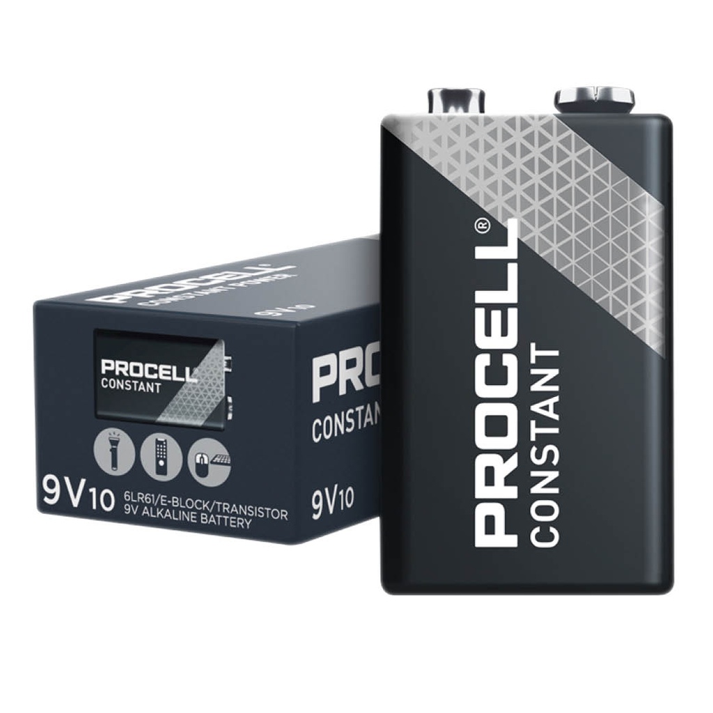 PROCELL alkaline 6F22 (9V) Battery 10pcs/box