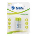 Pile rechargeable GSC HR03 (AAA) 1,2 V 800mAh Blister 2 u