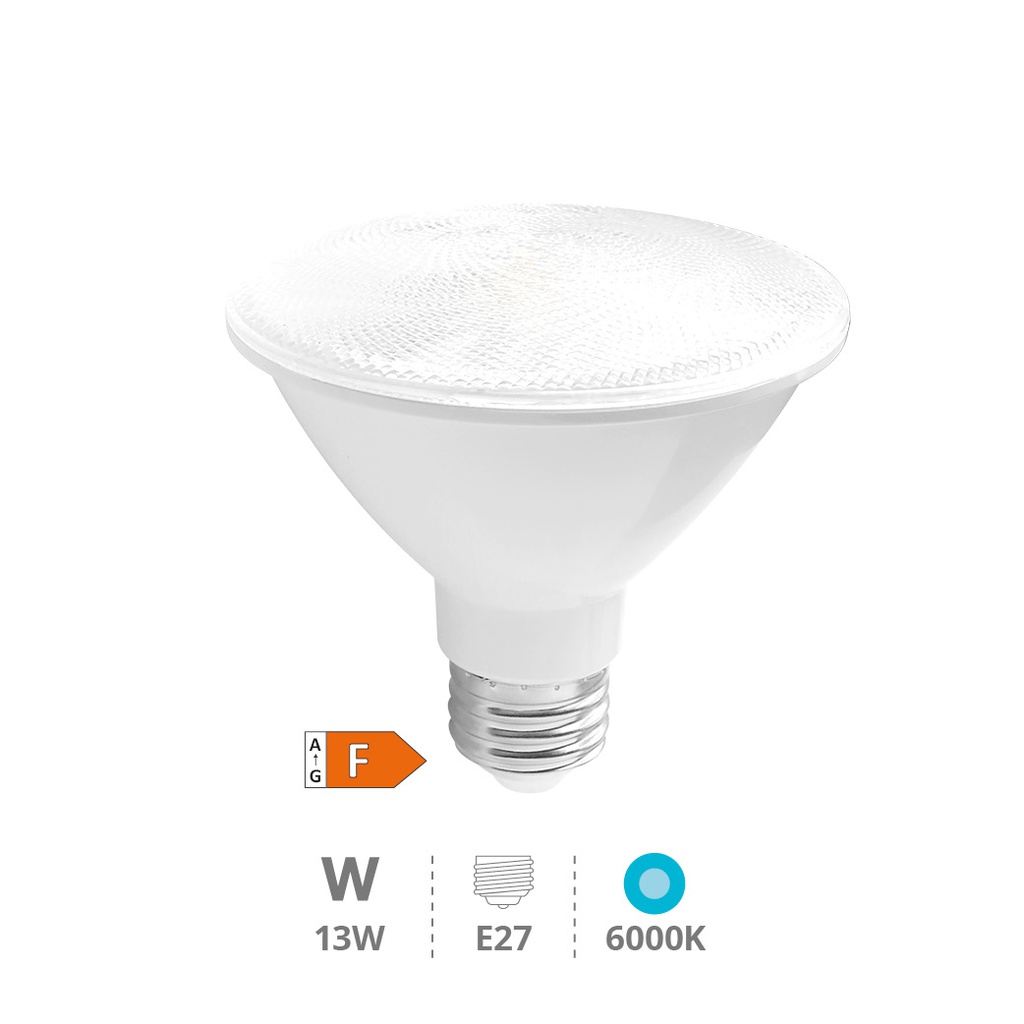 Bombilla LED PAR30 13W E27 6000K IP65