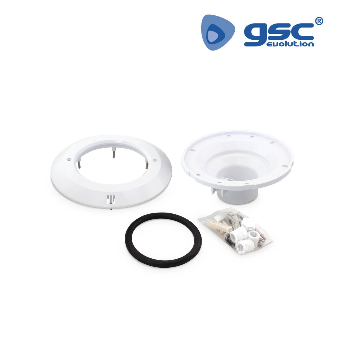 Spare set of support, &quot;O&quot; ring, frame, screws/accesories for waterlight refs. 201400001