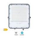 Projetor de alumínio LED 150W 6500K IP65 Cinza