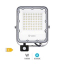 Projetor LED em alumínio com sensor 30W 6500K IP65 Cinza