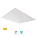 [203400013] Panneau à encastrer LED Ubari 40 W 6000K Blanc