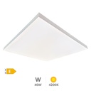 Panel superficie LED Borma 60x60cm 40W 4200K Blanco