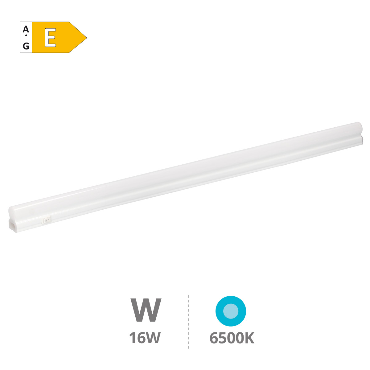 Réglette T5 LED Belo 1170 mm 16 W 6500K