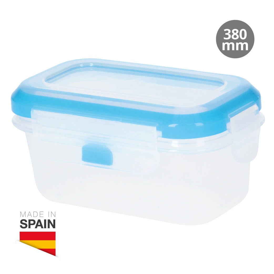 Recipiente hermético de plástico 380ml