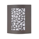 Maro wall sconce E27 Máx. 60W Anthracite gray