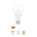 Lâmpada LED padrão 11 W E27 3000 K regulável