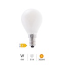 [200690066] Ampoule LED sphérique Série Cristal 4 W E14 3000K