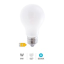 Ampoule LED standard Série Cristal 9W E27 6500K