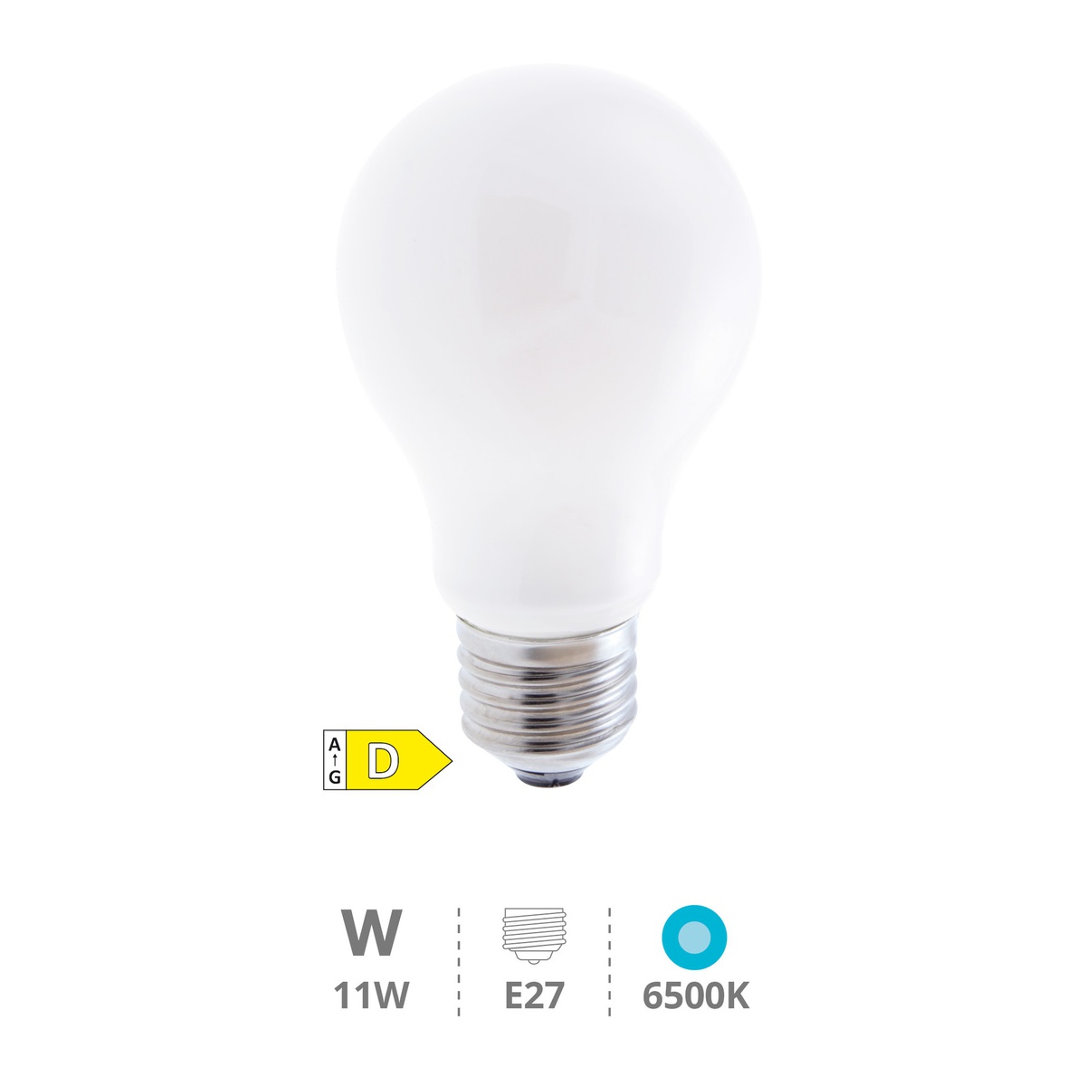 Crystal Series A60 LED bulb 11W E27 6500K