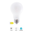 Ampoule LED standard Série Cristal 11 W E27 6500K