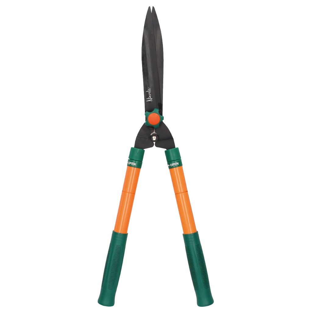 Telescopic steel handle hedge shear