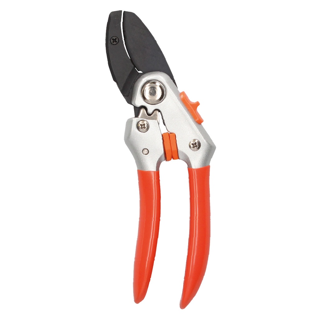 Aluminum handle gear anvil pruner