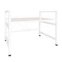 Étagère de rangement pour cuisine Blanc