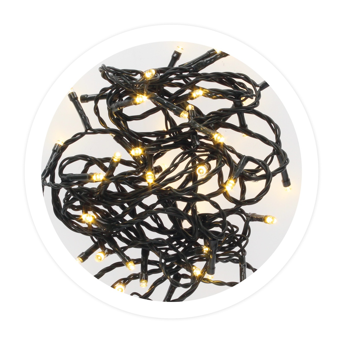 10M LED garland 8 functions Warm White