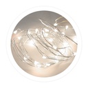 [204805005] Guirlande fil de fer LED 3,9 M 3xAA lumière froide