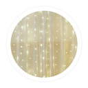 [204605005] Rideau LED lumineux 2x2 M Lumière froide