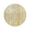 Cortina LED luminosa 3x1M Luz fría