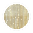 [204605010] Rideau LED lumineux 3x2 M Lumière froide