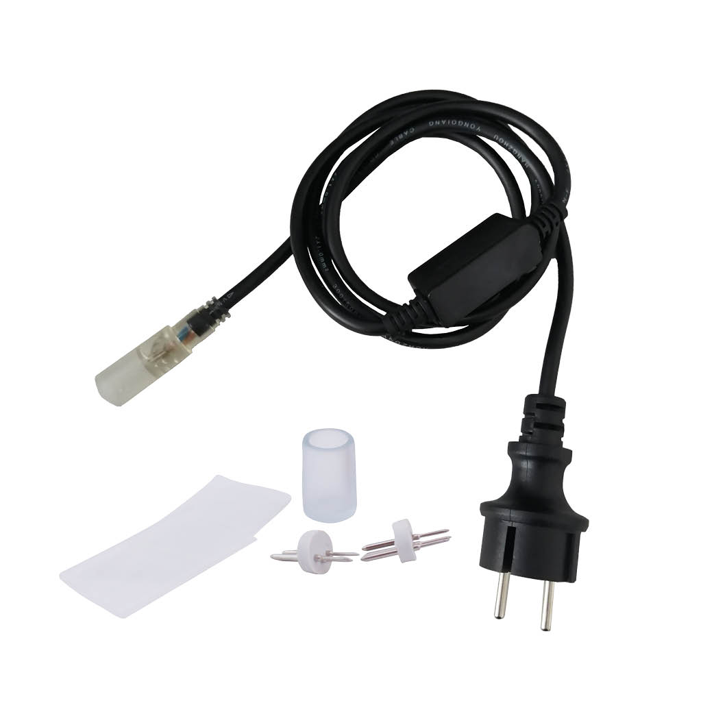 Kit conector para tubo flexible LED ref. 204610001 - 02 - 03 - 04