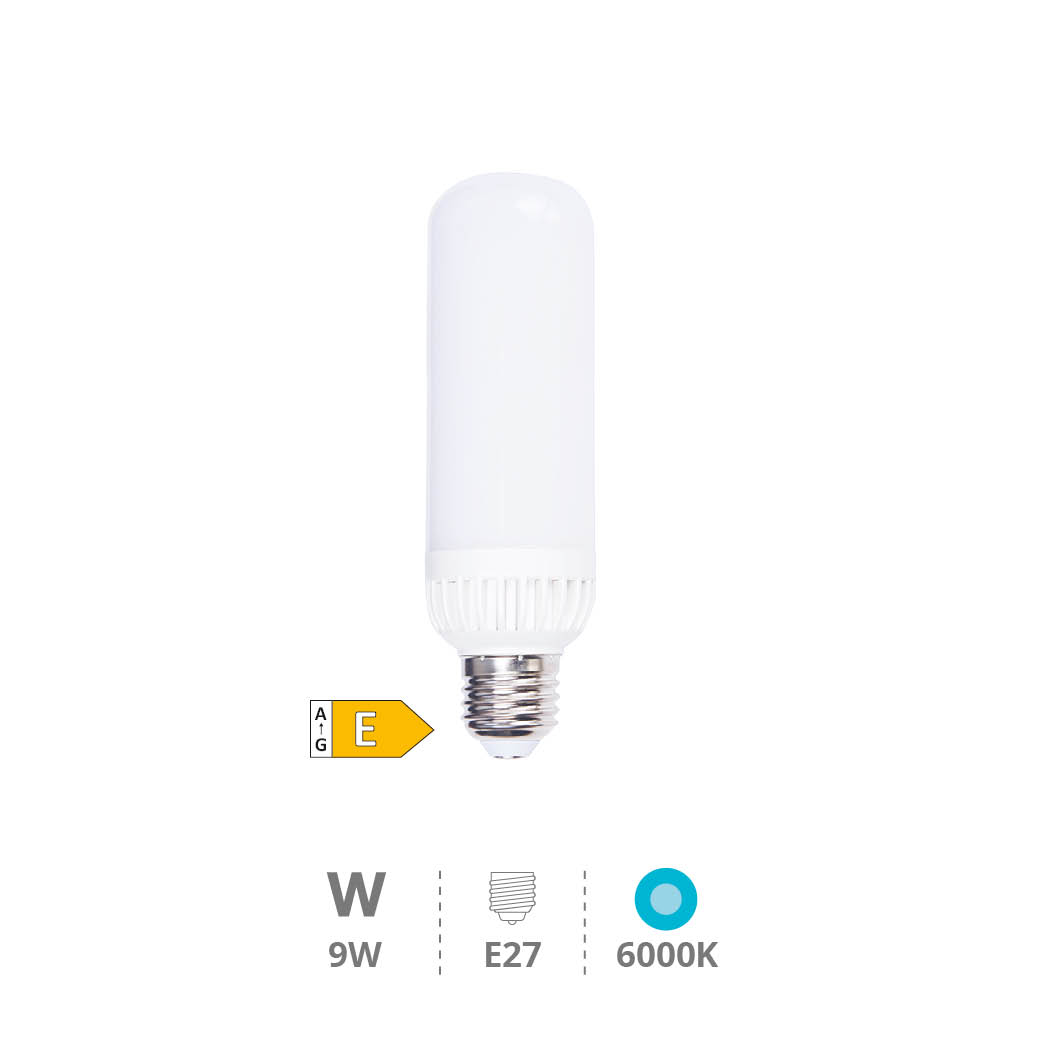 Corn type LED bulb 9W E27 6000K